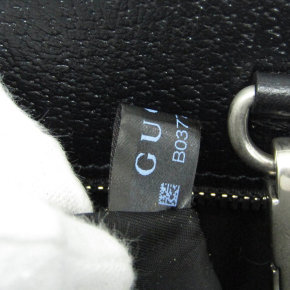 GUCCI Black Leather Shoulder Bag - Picture 13 of 13
